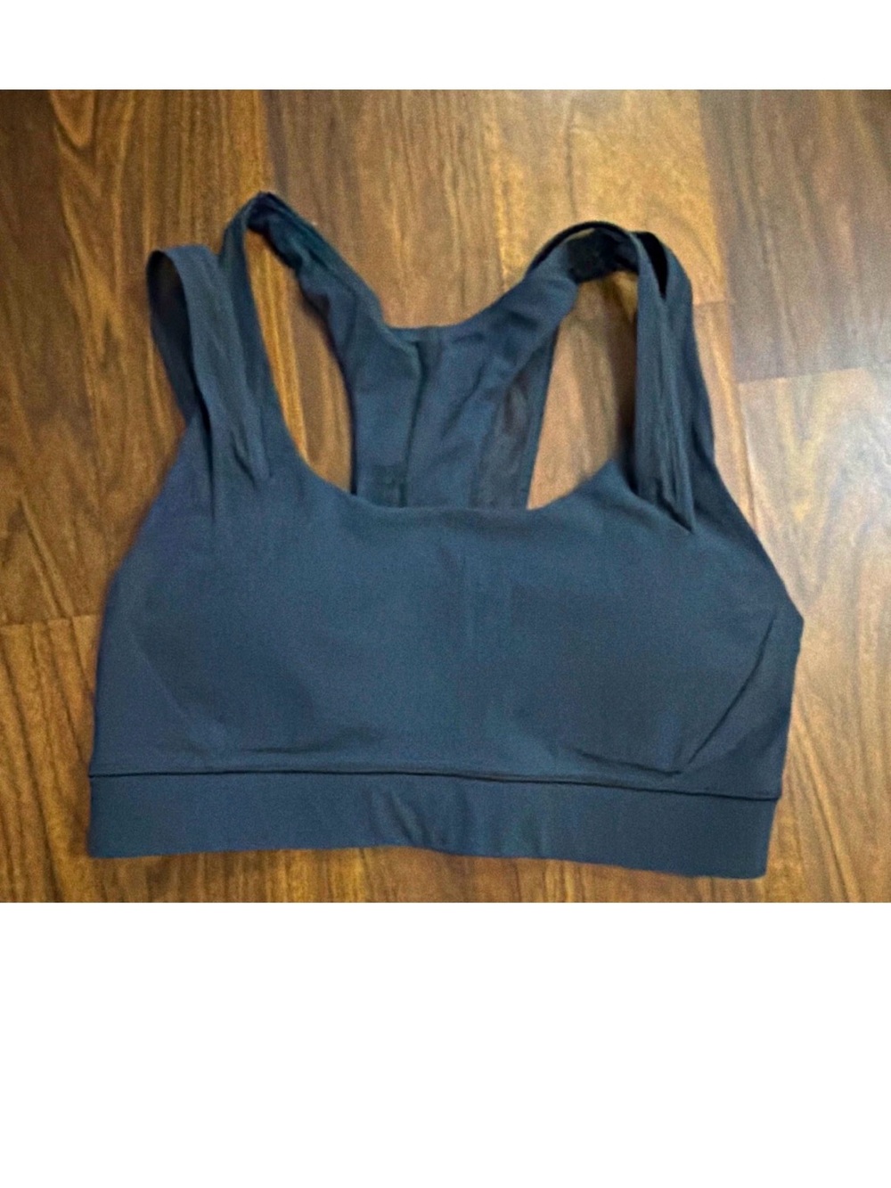 Lululemon Women's Black Solid Pullover Sports Bra Logo Wireless Size S 9